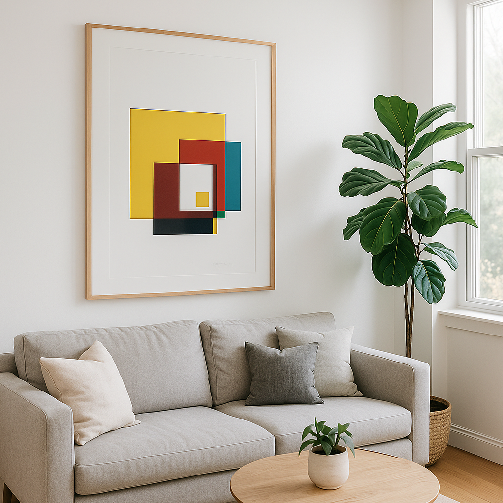 Geometrisches Kunstwerk